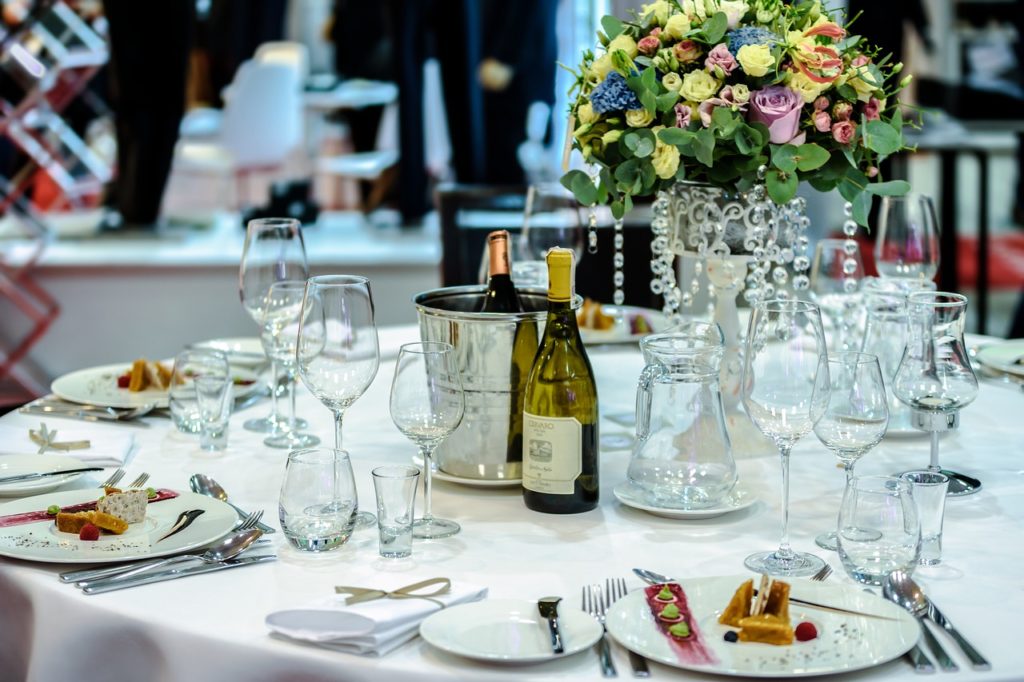 exclusive banquet, the adoption of, business meeting