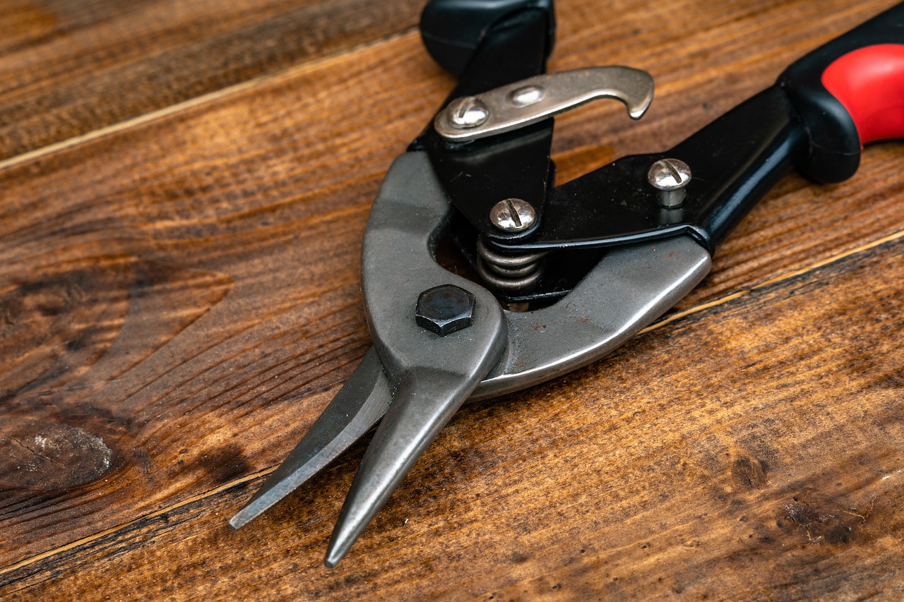 scissors, metal shears, tool